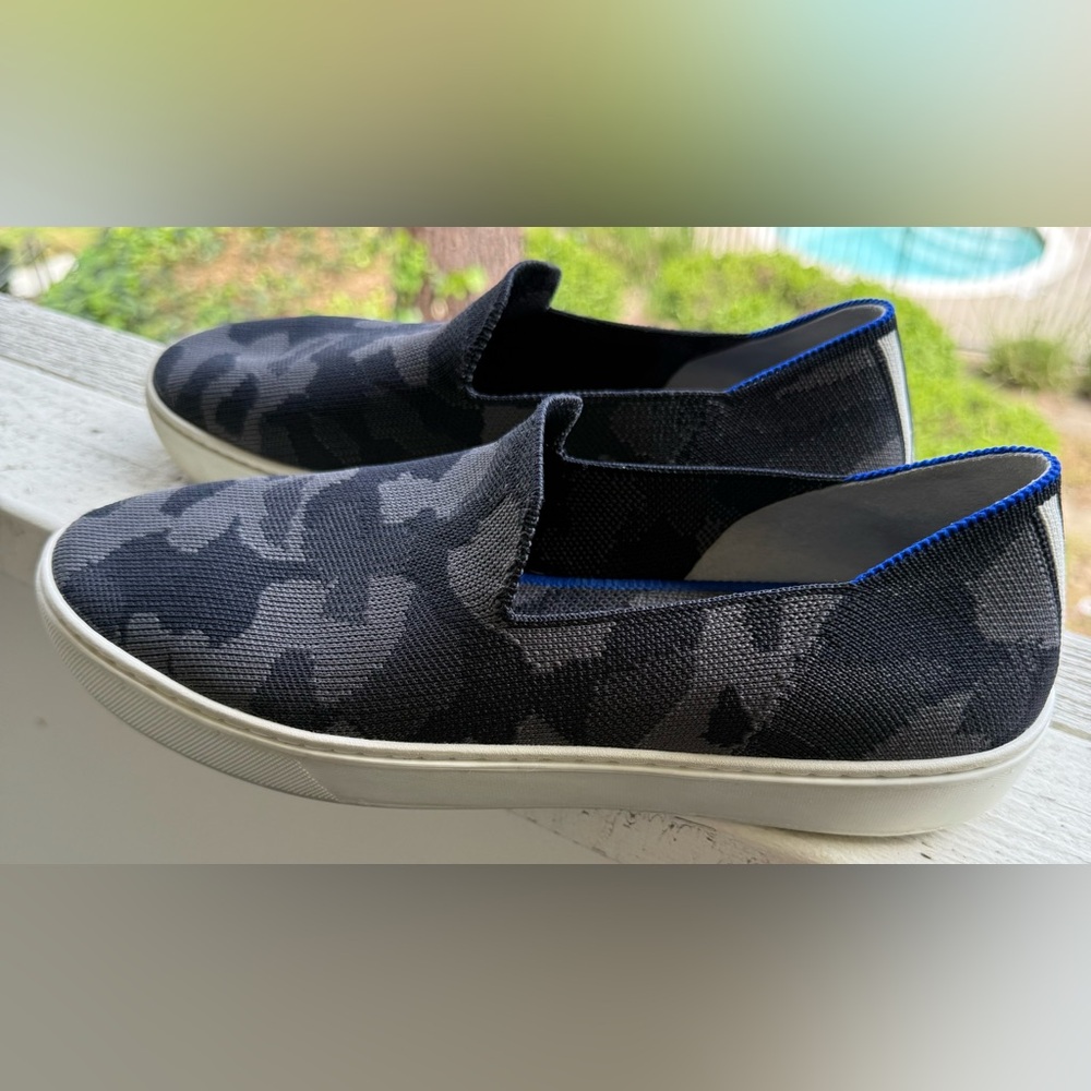Rothy’s Womens Slip On Camo Shoes